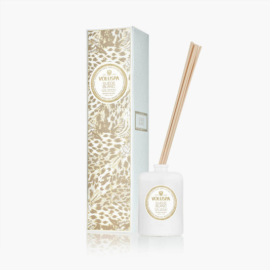 Suede Blanc Reed Diffuser