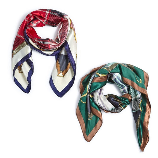 Tartan Silky Scarf