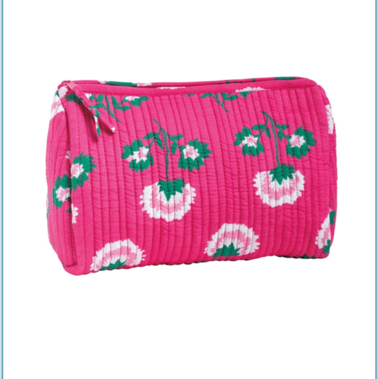 Peony Block Print Case Pink