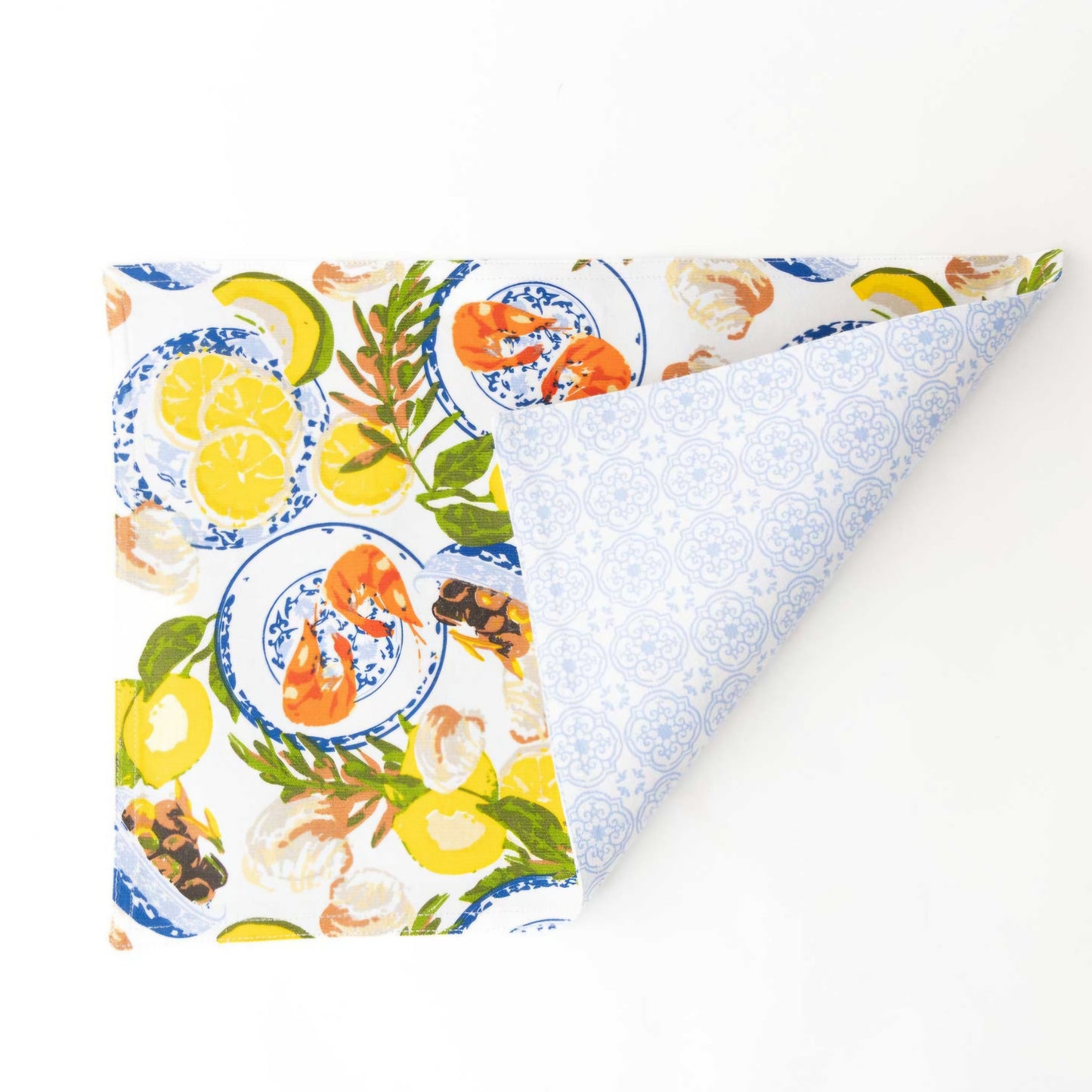 Lemon Santorini Reversible Placemat