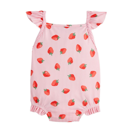Strawberry Print Swimsuit