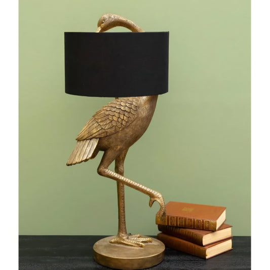 Golden Bird Lamp