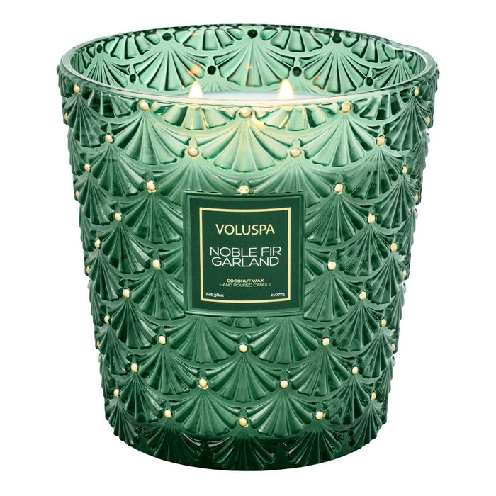Noble Fir Garland 3 Wick Candle