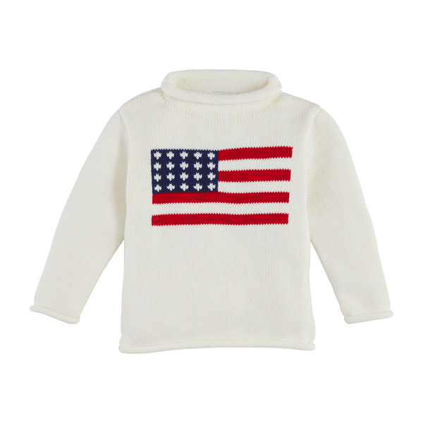 Flag Roll neck sweater