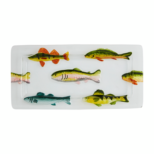 Glass Fish Platter
