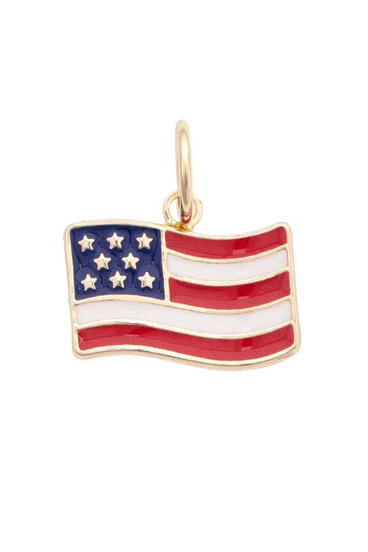 American Flag charm