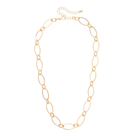 Robyn Dainty Oval Link Necklace