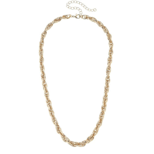 Camille Chain Necklace in Shiny Gold