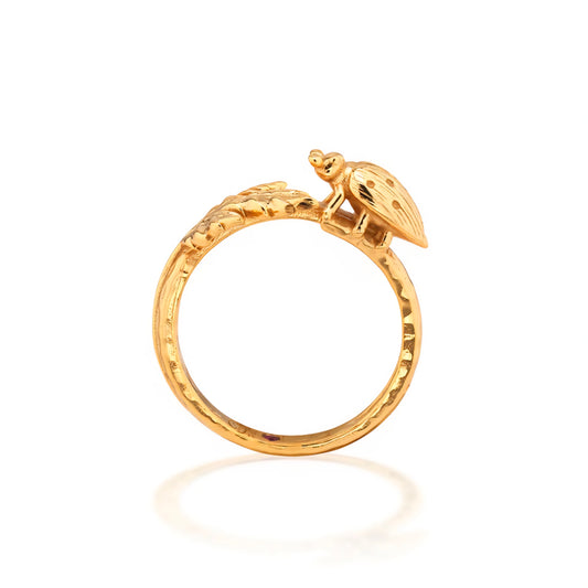 Meadow Ladybug Ring