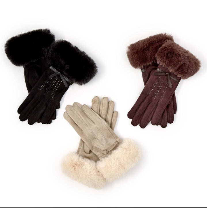 Cashmere Feel Gloves