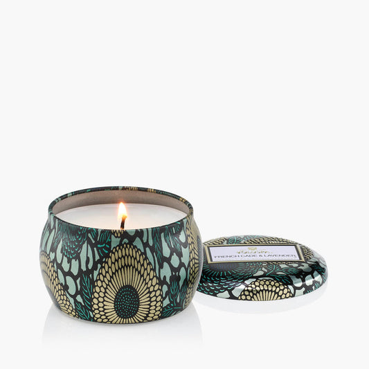 French Cade Mini Tin Candle