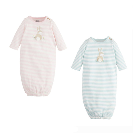 Striped Bunny Gown
