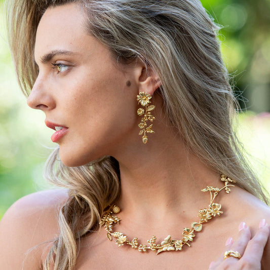 Meadow Bouquet Mismatched Grande Earrings