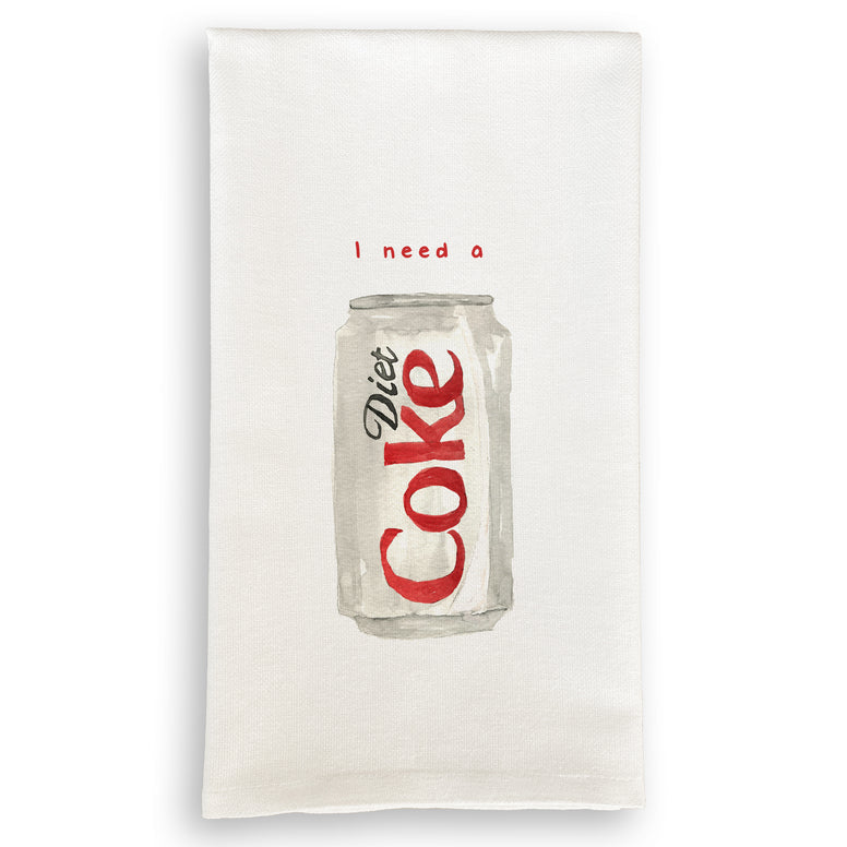 Diet Coke Dish Towel