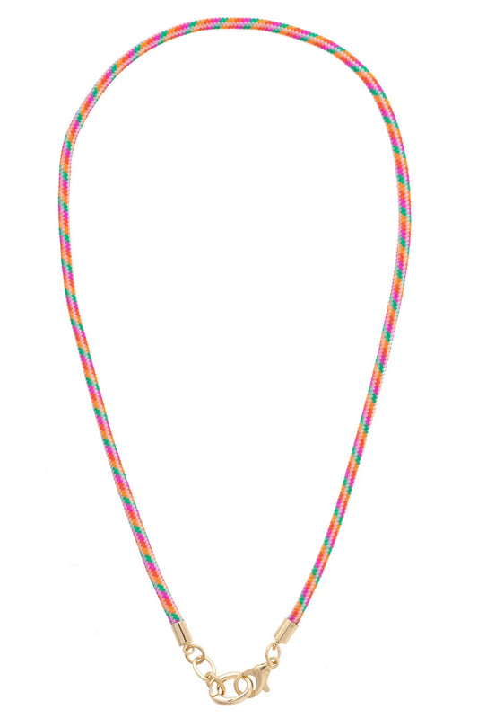Goldie Paracord Charm Necklace Base