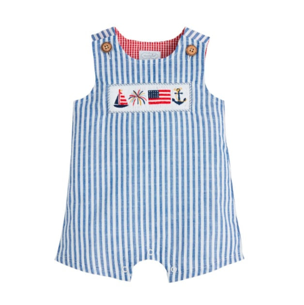 Stripe Smocked Jon Jon