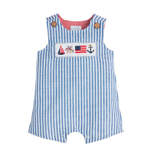Stripe Smocked Jon Jon