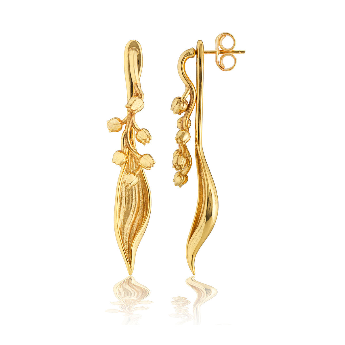 Meadow Lily of the Valley Convertible Earrings -