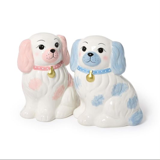 Staffordshire Dog Hand painted Money Bank