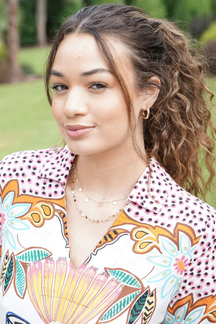 Celia Hoop Earrings