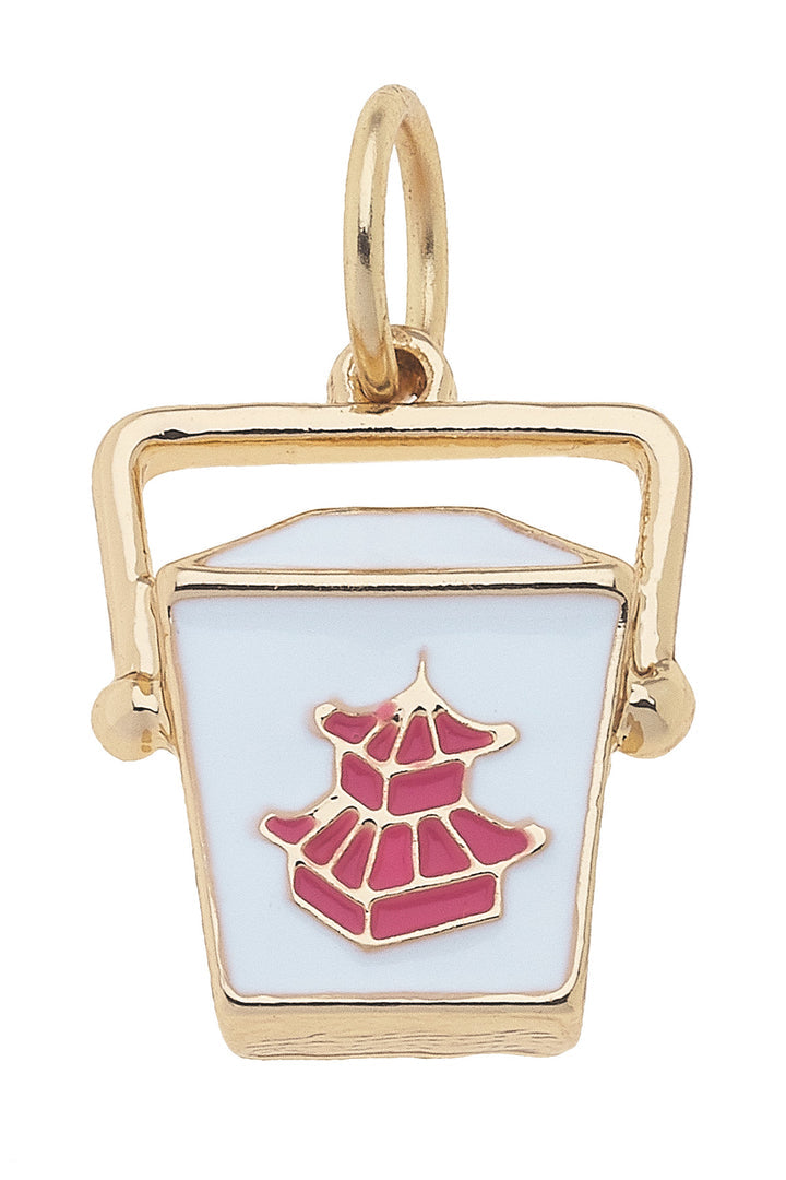 Takeout Charm in White