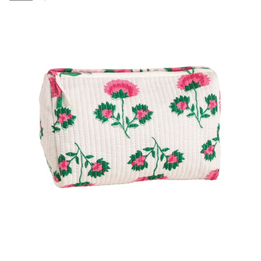 Peony Block Print Case White