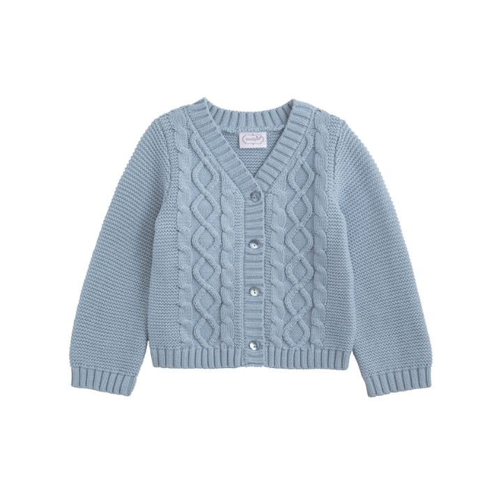Blue Layette Cardigan
