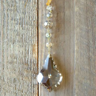 Faceted Crystal Gem Ornaments