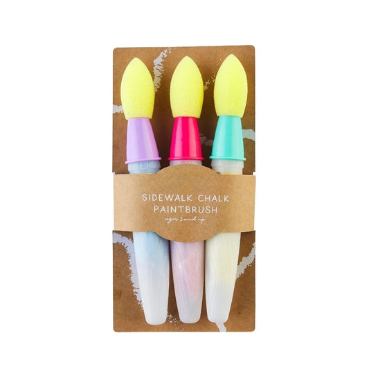 Pink Paint Brush Chalk Set
