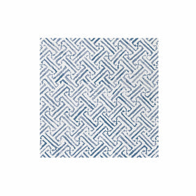 Papersoft Napkins Greek Key Blue Dinner Napkins