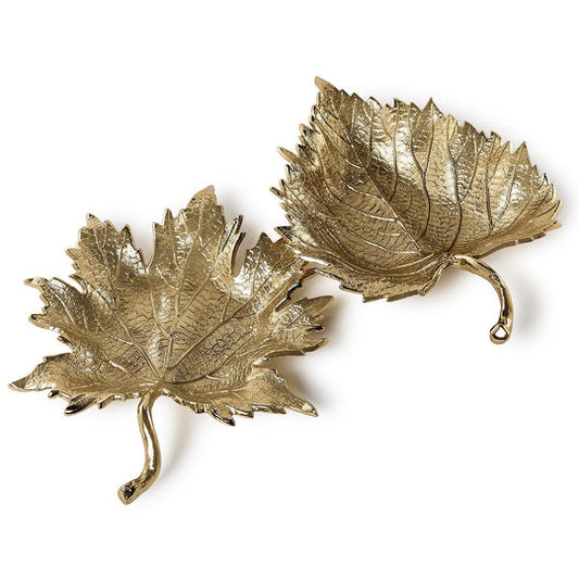 Golden Leaf Tray