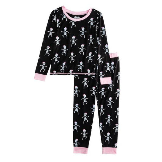 Girl Skelly Glow Pajamas