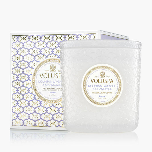 Mountain Lavender & Chamomile Luxe Candle