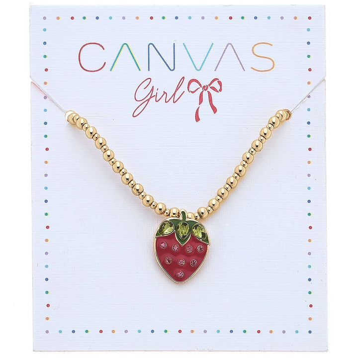 Strawberry Children’s Necklace
