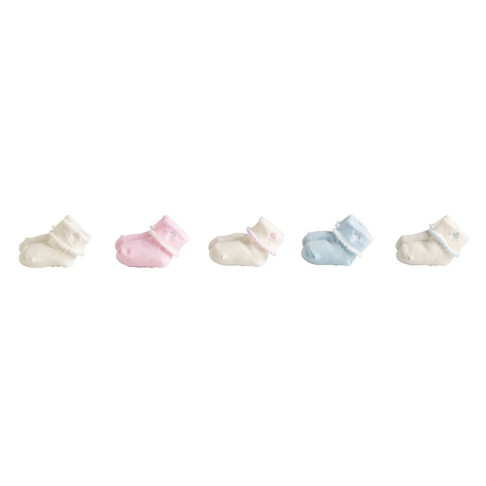 Foldover Cross Socks
