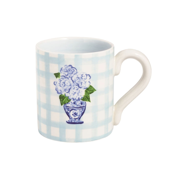 Hydrangea Blue Mug