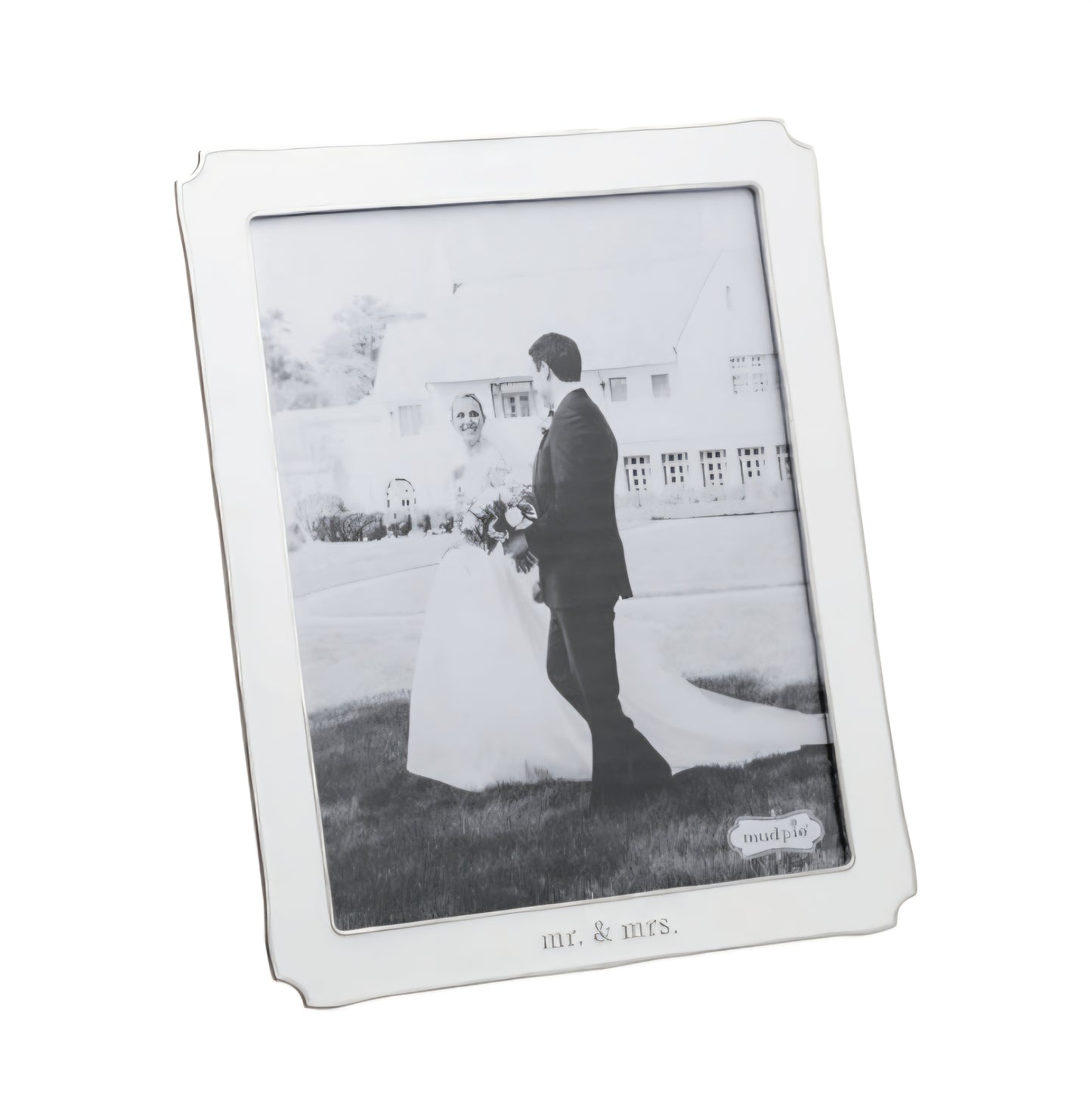 Mr. & Mrs. Enamel Frame 8x10