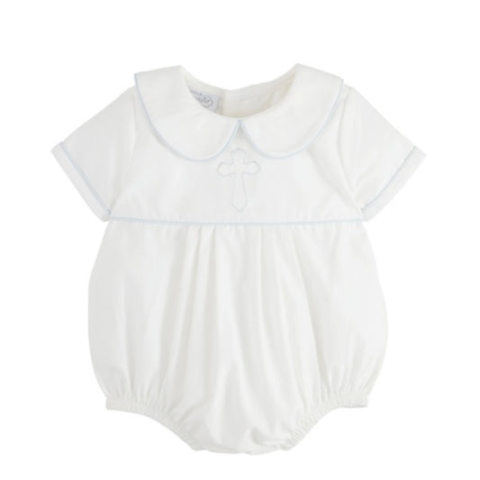 Boy's Cross Poplin Bubble