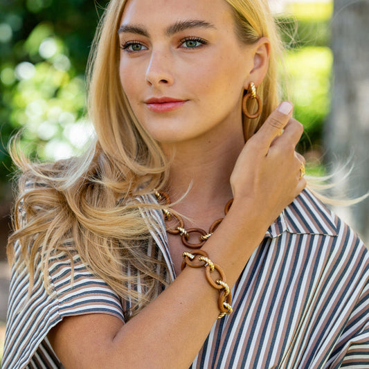 Earth Goddess
Link Bracelet - Teak