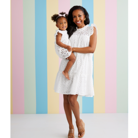 Girl's Lula Eyelet Dress