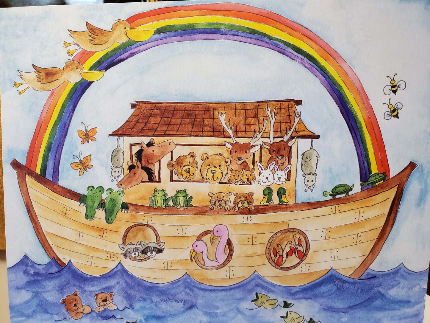 Noah's Ark Art Print