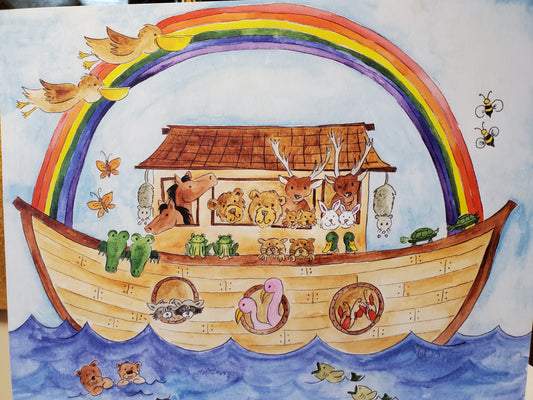 Noah's Ark Art Print