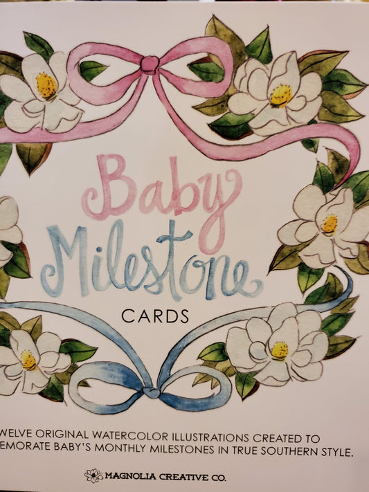 Baby Milestone Cards