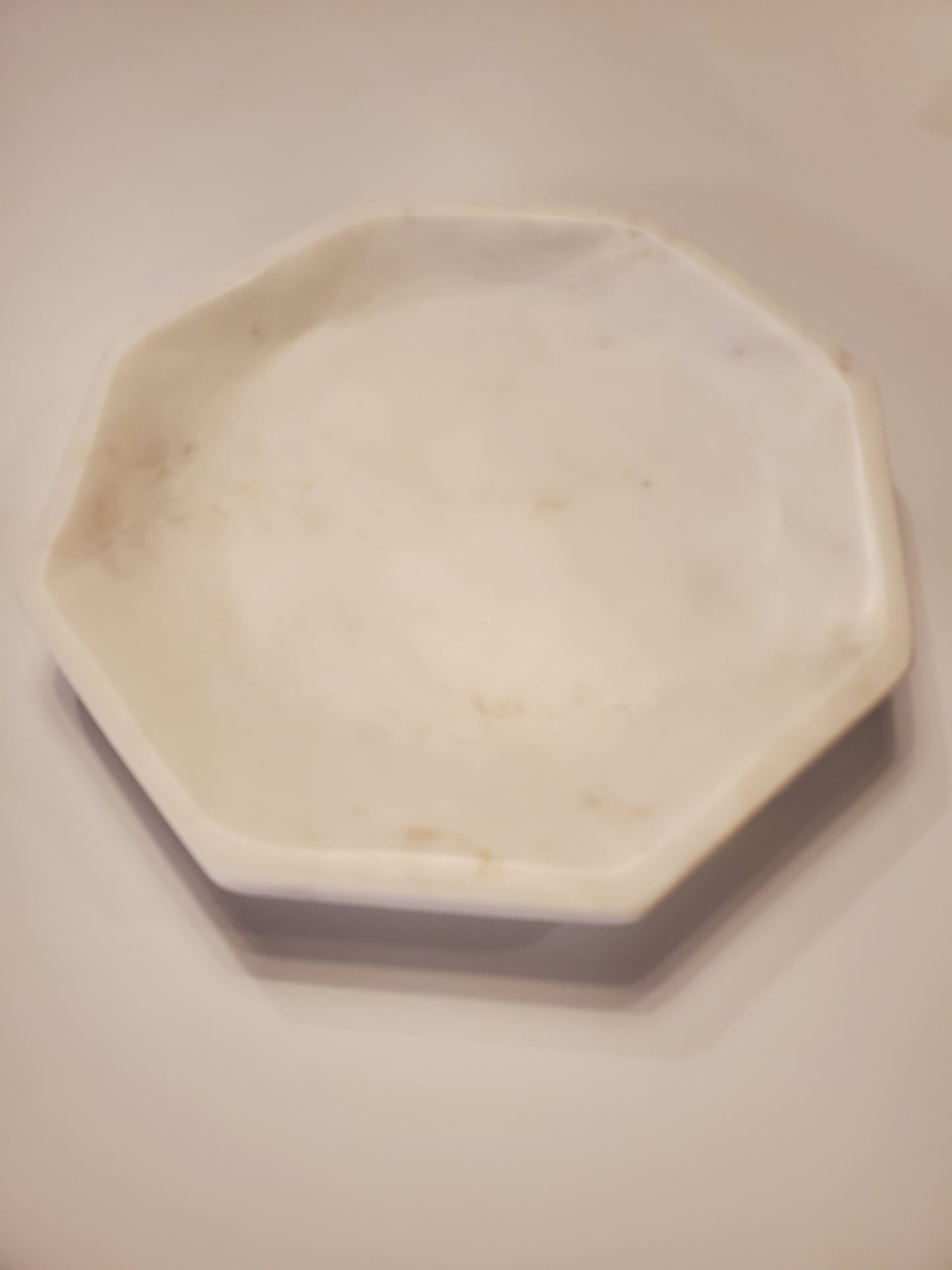 Marble Octagon Plate