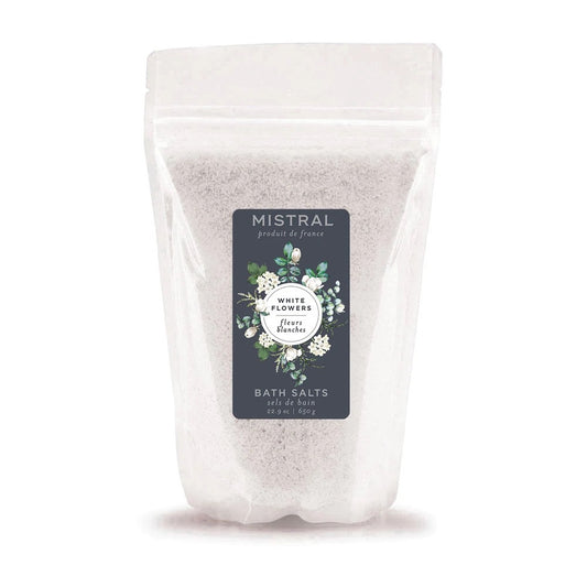 Mistral White Flowers Bath Salts