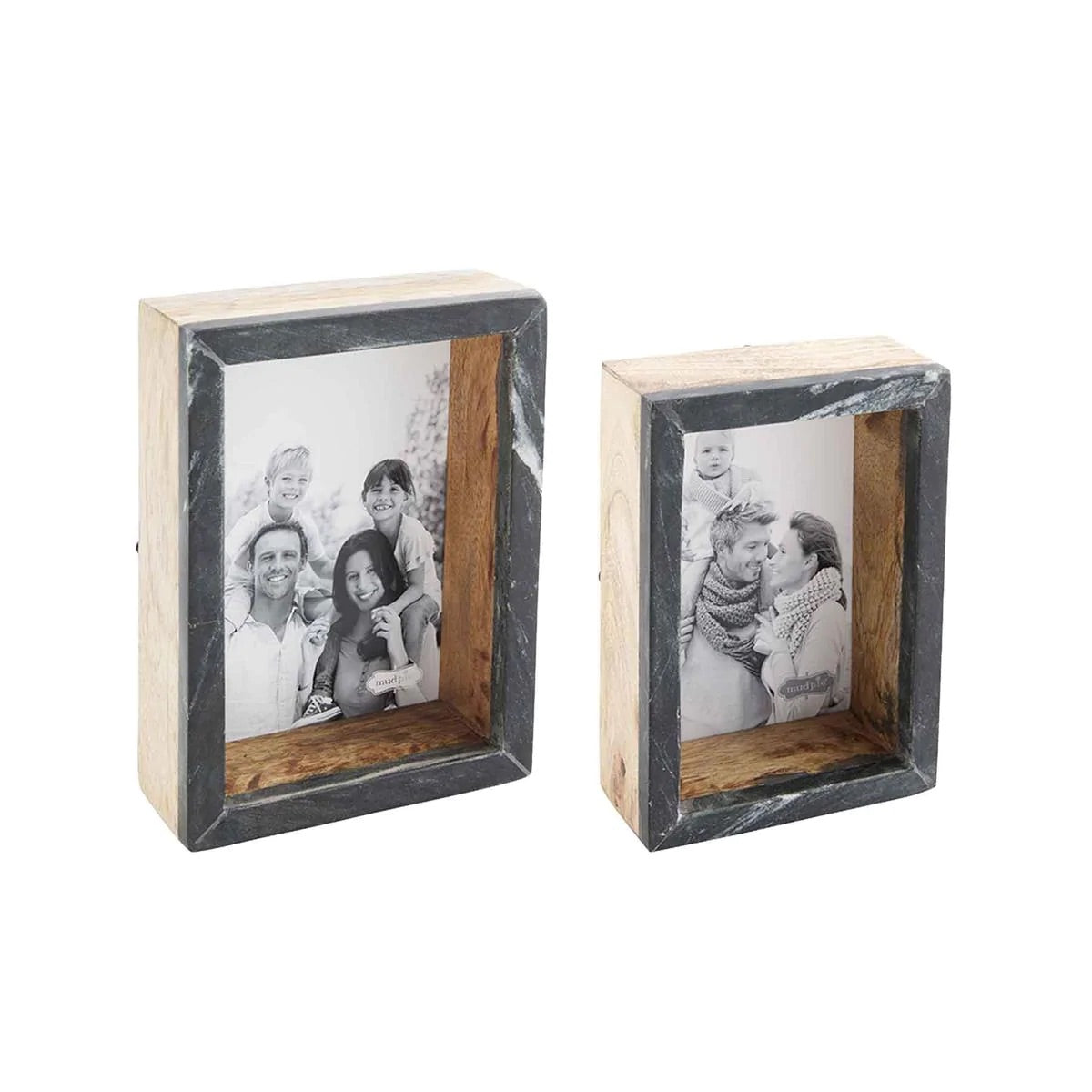 Black Marble Shadow Frame