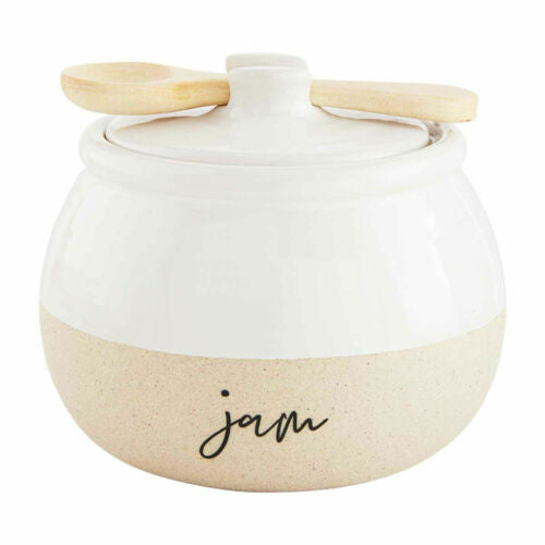 Stoneware Jam Jar Set