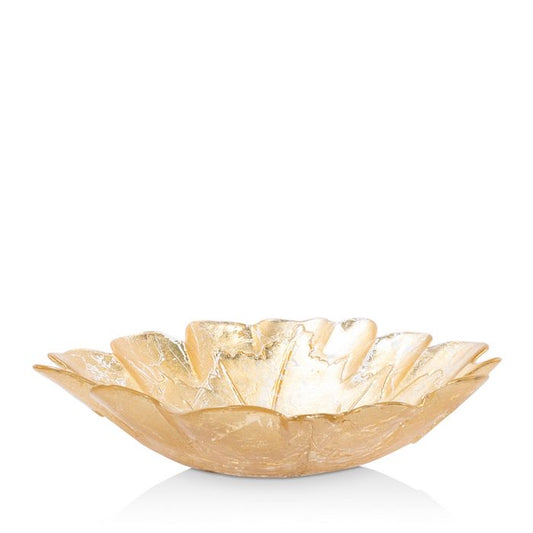 Gold Leaf Bowl by Vietri