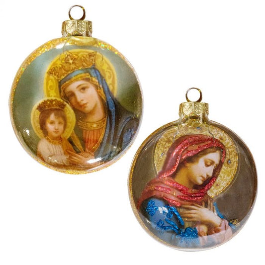 Madonna Medallion Ornament