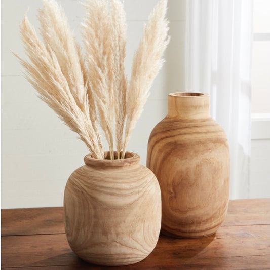 Paulownia Wood Vase